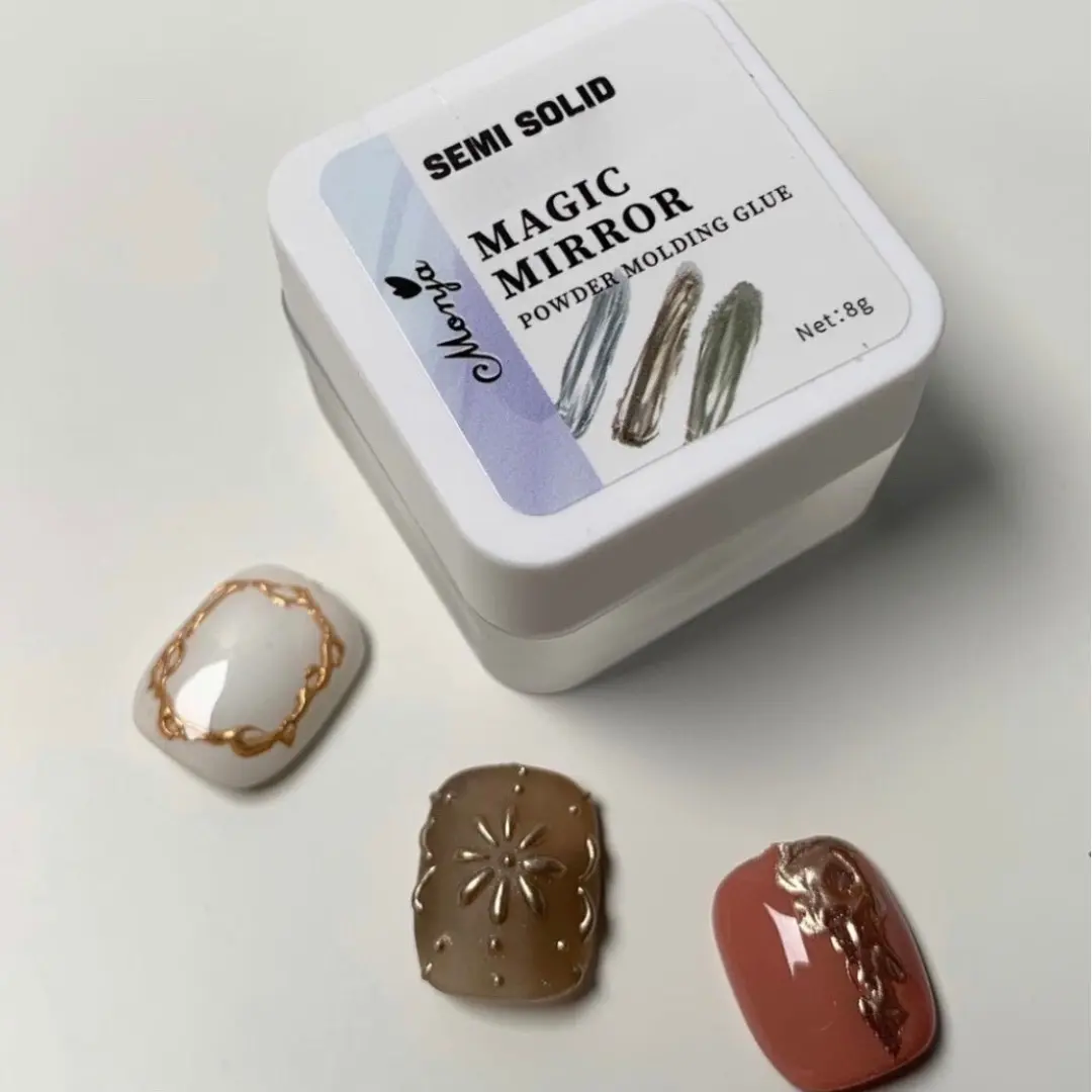 MONJA MIRROR MAGIC POWDER MOLDING GLUE GEL 8G