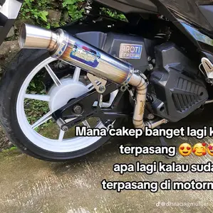 KNALPOT XM-PRO BEAT RACING SAMLONG DRS UNTUK MOTOR MIO SMILE DLL INLET 38 45 50