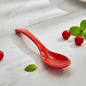 Hapimart Sendok Bebek Melamin Tebal Model Oriental Tahan Panas Sendok Saji Tahan Lama