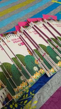 Product Review of 【6 kotak RM10】12pcs Kids Children Colour Color Pencil Pensil Warna Office Pensel Stationery from f**a 2