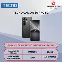 Gambar TECNO CAMON 50 PRO 5G 8GB 256GB / 12GB 256GB / 12GB 512GB GARANSI RESMI - BLACK, 8GB 256GB  dari Agres ID Cirebon Kota Cirebon 1 Tokopedia