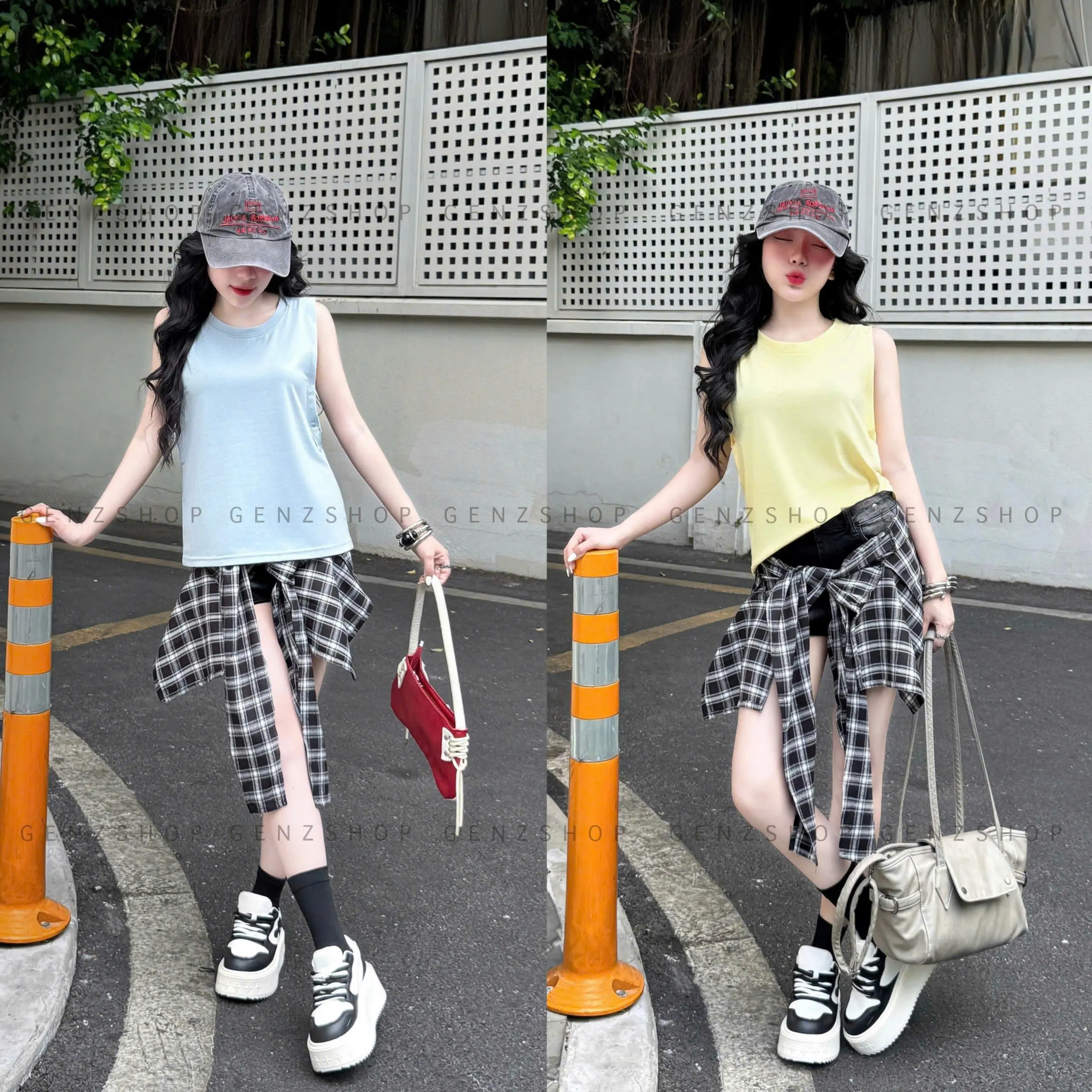 [Genzshop] Tanktop Daily Vibe Thoáng Mát Thoải Mái Mùa Hè