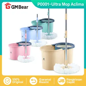 GM Bear Alat Pel Lantai Ultra Mop Aclima P0001 - Spin Mop Pembersih Lantai Pel Putar