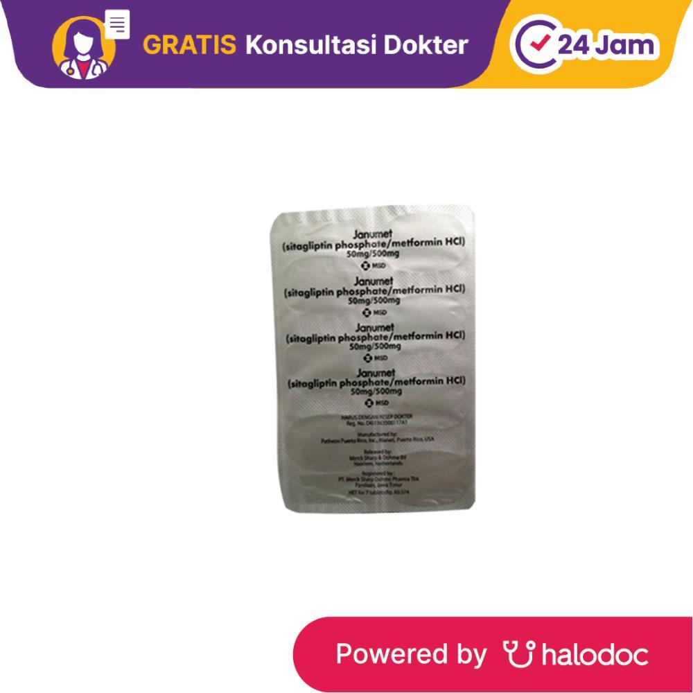 janumet 50 mg/ 500 mg blister 7 tablet