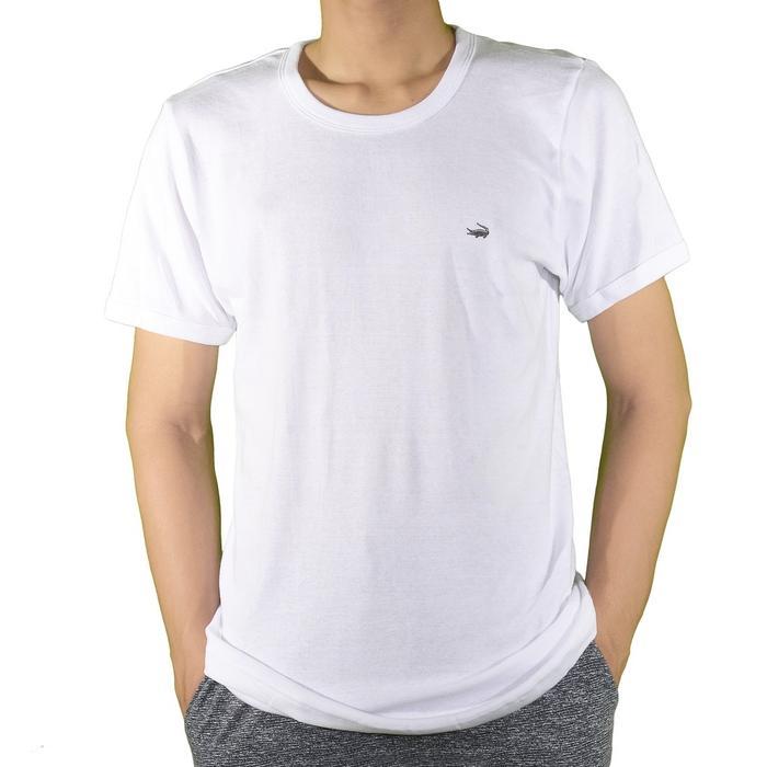 Gambar Kaos Oblong Putih Crocodile Round Neck dari Grosir Pasar Klewer Solo Kota Surakarta Tokopedia