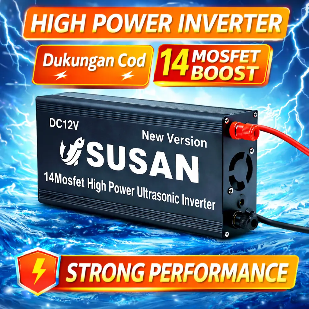 inverter 14tube Susan ultrasonik High Power Safe Inverter