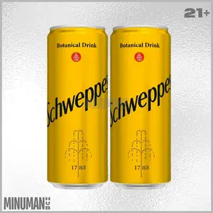 PAKET SCHWEPPES BOTANICAL TONIC WATER 250ml - 2 CAN