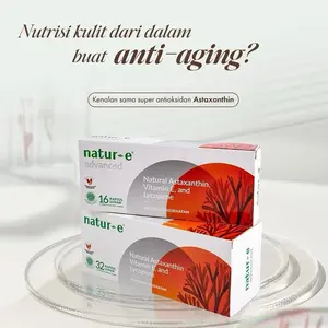 NATUR-E ADVANCED Soft Capsul isi 16/32 (Untuk flek hitam, kerutan & garis halus)