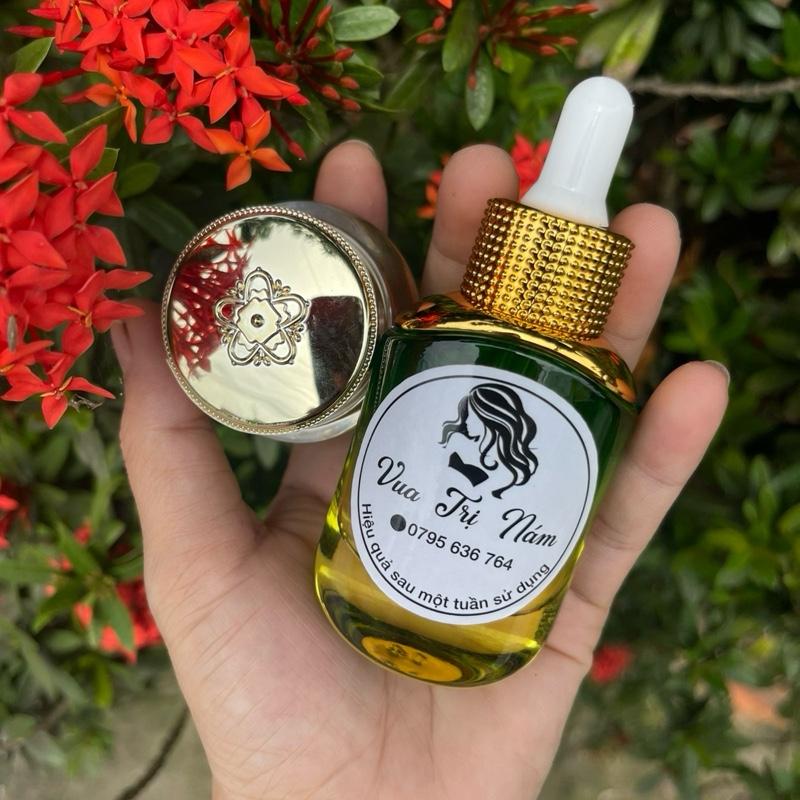 bộ vua trị nám hỗ trợ nám tàn nhang mụn thâm trắng da
