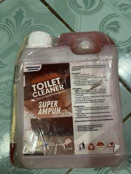Product Review of PUSHCLEAN TOILET CLEANER CAIRAN PEMBERSIH KAMAR MANDI WARNA PINK PEMBERSIH KERAK TOLET CLOSET KRAN WASTAFEL TOREN from d**a 1