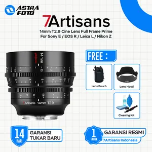 7artisans 14mm T2.9 Cine Lens Full Frame Prime for E/L/R/Z