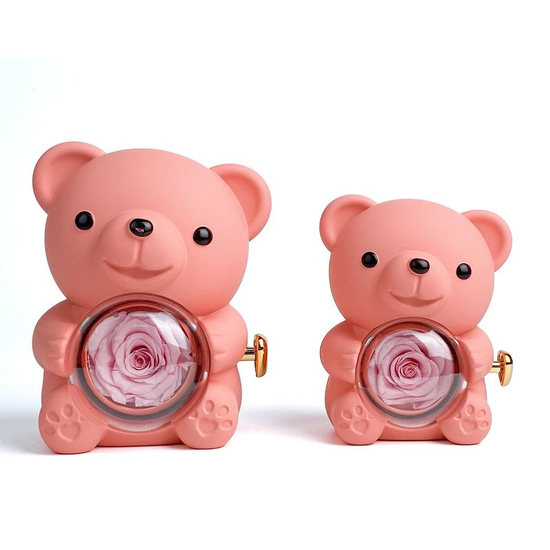 Product Introduction of Forever Rose Teddy Bear Jewelry Box Gifts Couple Gift/Gift for girlfriend/Gift for mom/Gifts for daughter/Birthday/Anniversary/Gift 17