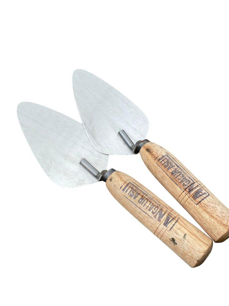 Product Introduction of PROMO 2 PCS Sendok Semen Cetok Galur Ori Paku 4 Ukuran 18 CM Alat Tukang 8