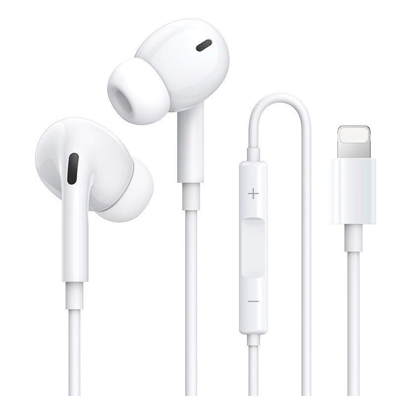 Tai Nghe Bluetooth Có Dây Chính Hãng Có Mic Tai Nghe Âm Thanh Nổi Tai Nghe Nhạc Tương Thích Với iPhone 7 8 Plus X XR XS Max 11 12 13 Pro SE-2