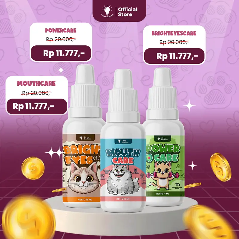 Clever Solutions - Promo Tanggal Kembar 07 Juli 2025, Diskon Lebih dari 80%, Stok Terbatas, Produk Kesehatan Anabul, Flashsale Kilat, Free Bubble Wrap, Pengiriman Aman 2