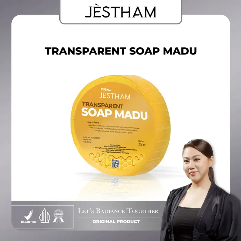 Jestham Transparent Soap Madu 0