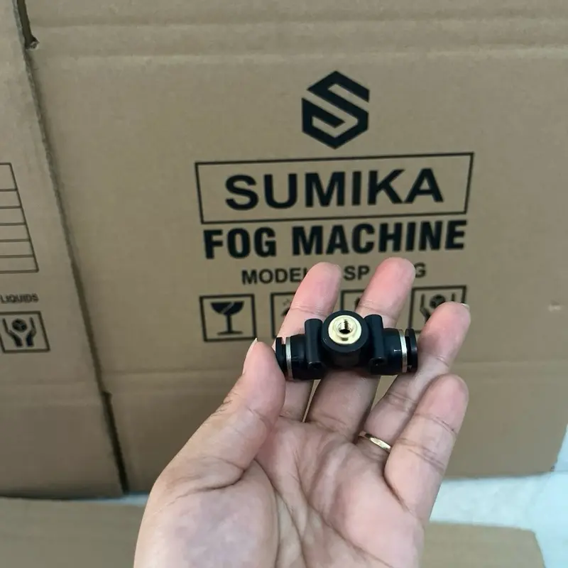 Tê Nối 8mm gắn trực tiếp đầu béc phun sương làm mát giá rẻ