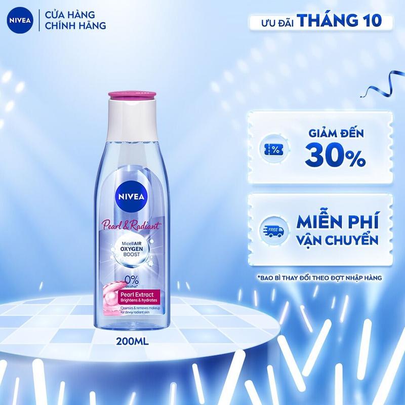 Nước Tẩy Trang NIVEA Micellar Water Không Chứa Cồn (200 ml) - 89271/84911/86609