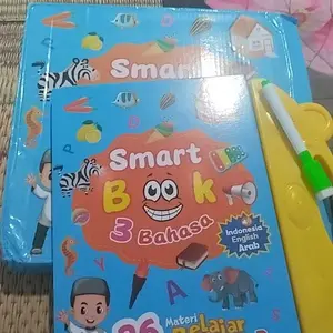 COD Buku Interaktif Belajar Sambil Bermain dan Bernyanyi Mainan Suara Edukasi Anak 3 Bahasa Indonesia Inggris Arab 26 Halaman Touch Sound Lengkap untuk Tk Paud Balita Huruf Angka Binatang Buah Warna Profesi Waterproof Bisa Dihapus Kembali
