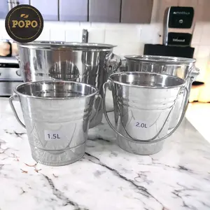 ICE BUCKET STAINLESS EMBER ES BATU TEMPAT MINUMAN BOTOL SOFT DRINK TERMURAH BEST SELLER