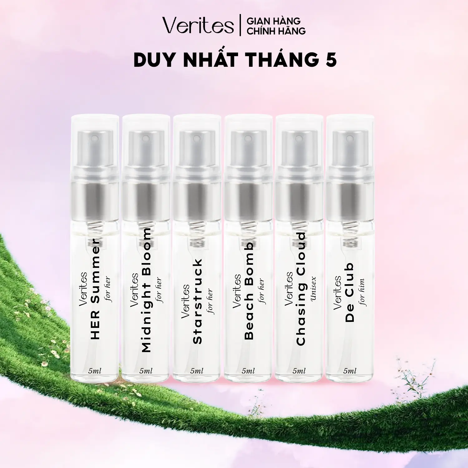 [QUÀ TẶNG KHÔNG BÁN] 5ml BST Phase 2 (Cho đơn hàng 1 chai nước hoa 50ml) Cosmetic Nữ