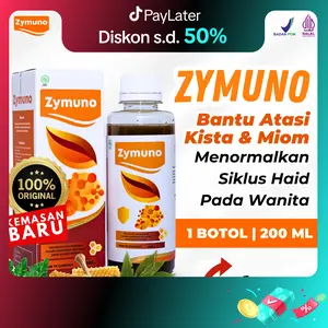 Madu Zymuno Original - Suplemen Kesehatan Bantu Menormalkan Siklus Haid & Atasi Miom Kista Terapi Kesuburan - 200ml Halal BPOM