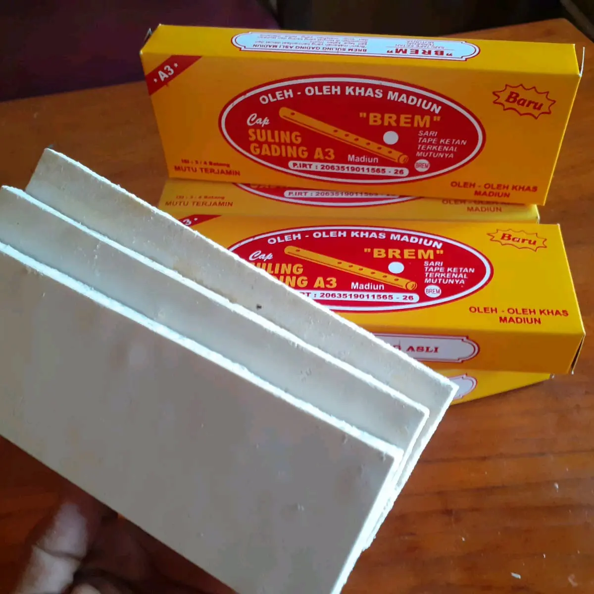 Brem suling gading isi 3 lembar jumbo