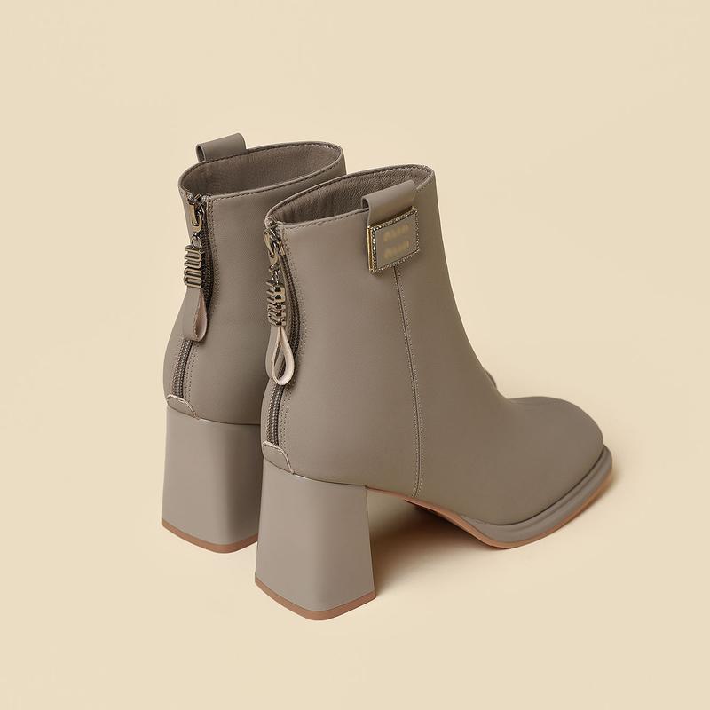  Bốt Nữ Cao Gót 7cm Bên Trong Lót Lông Hàng QC Cao Cấp Mẫu Hot 2025 