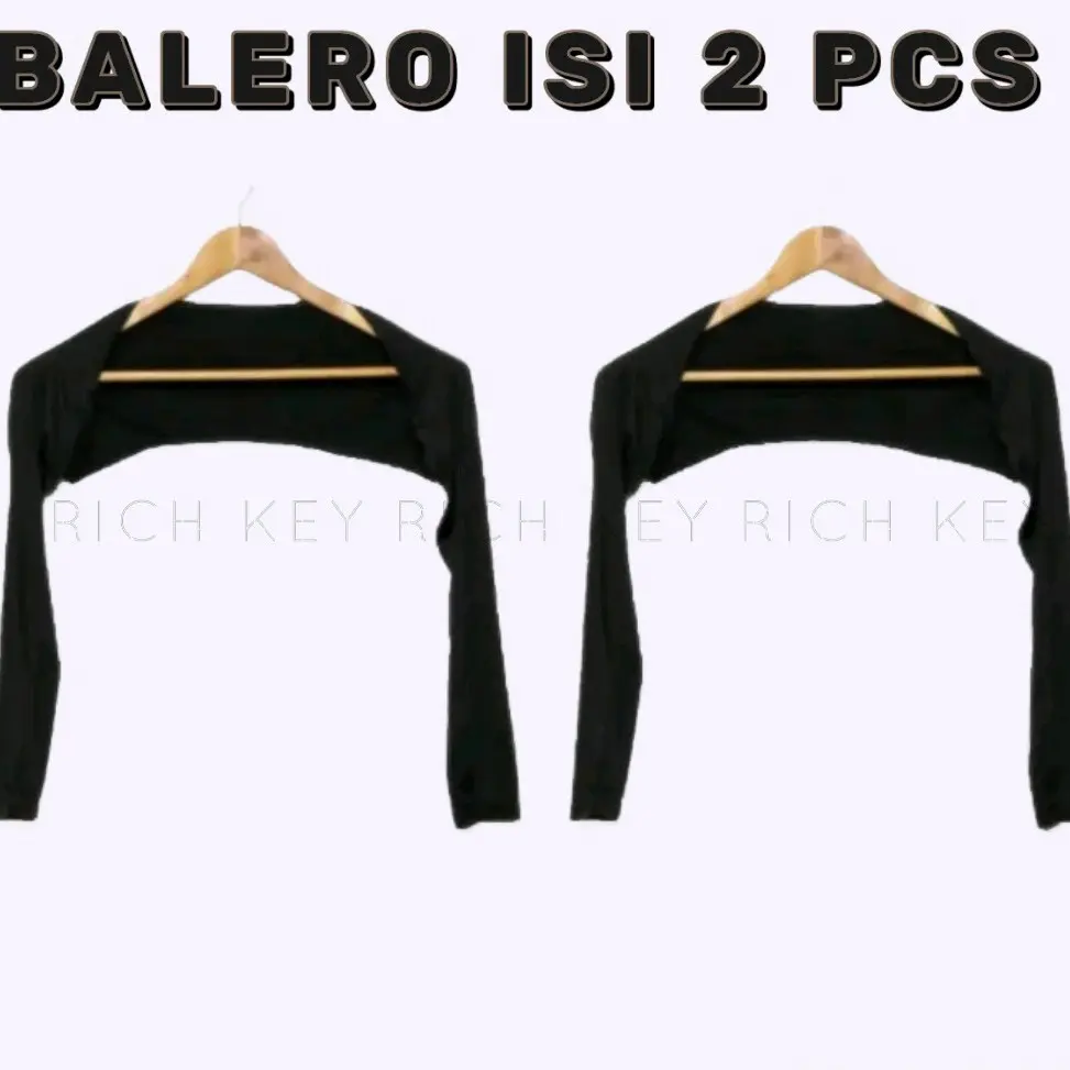 PAKET 2 PCS MANSET BALERO LENGAN PANJANG WANITA NYAMAN ADEM