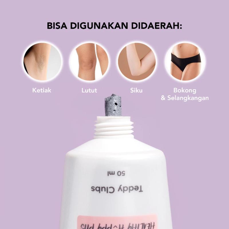 Product Introduction of [2 PCS] Teddy Clubs Scrub dan Masker Ketiak Charcoal Dengan Kandungan Charcoal dan Coconut Oil untuk Menghaluskan dan Mengurangi Odor Ketiak 3