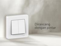 Gambar Schneider Electric Leona Frame 2G (1pcs) + Leona Saklar 2 Gang 1 Arah (2pcs) dari Schneider Electric Indonesia Kab. Bekasi 2 Tokopedia