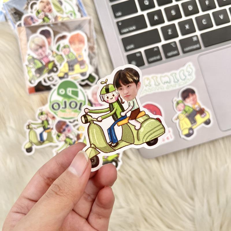 STICKER SET OJOL THE NCT - NCT DREAM NCT 127 | STIKER VYNIL MATTE DOFF AESTHETIC ESTETIK DIE CUT LAPTOP TUMBLER JOURNALING FANART FANMADE 2