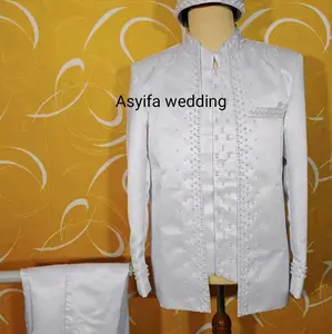 Asyifa!! jas pengantin / jas akad full mutiara 1 set