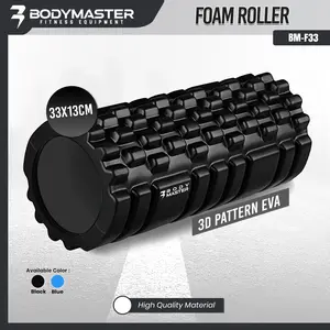 BODYMASTER Foam Roller Muscle Massage Yoga Pilates with Trigger Point