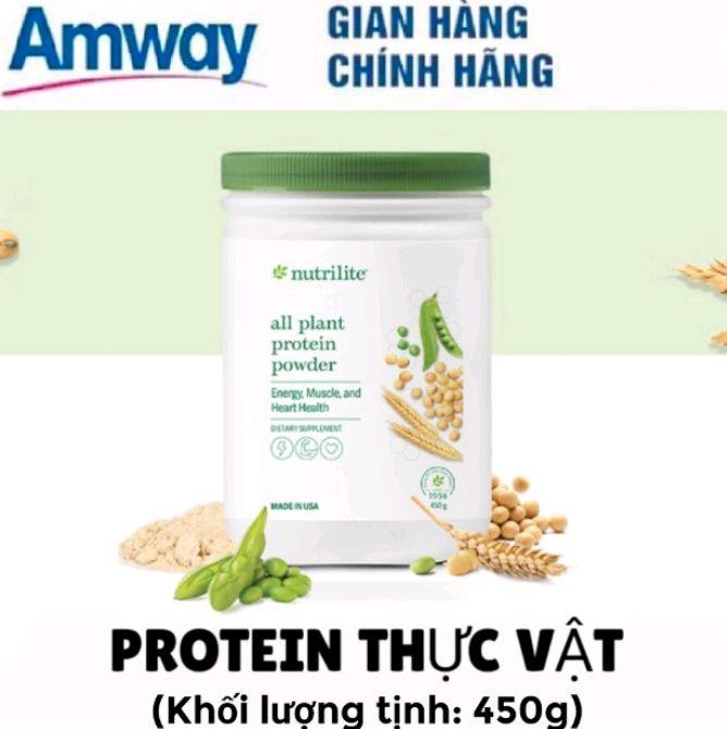  Protein Nutrilite Amway Đạm Thực Vật 450g Thực Phẩm Bảo Vệ Sức khỏe 