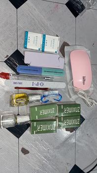 Product Review of Paket Nailart pro unyu unyu untuk pemula / set kumplit nailart from D** 0