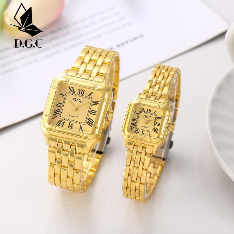 ✅COD D.G.C Jam Tangan Pari Wanita Cewek Gelang Quartz Jam Analog Grosir Murah Stainless Steel Fashion C106 1