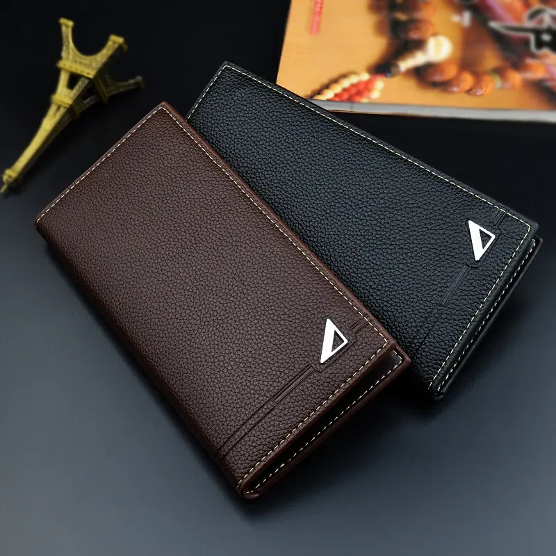 DOMPET LIPAT PRIA PANJANG KULIT FRANCESCO PREMIUM TIPIS SLOT KARTU BANYAK COWOK KEREN MURAH BATAM BRANDED ORIGINAL