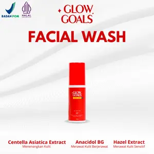 GLOW GOALS FACIAL WASH !! READY STOCK!! by Krisjiana & Siti Badriah