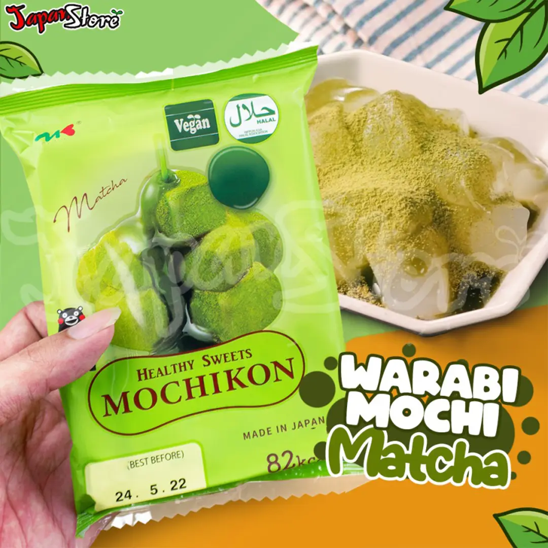 Warabi Mochi Matcha Greentea