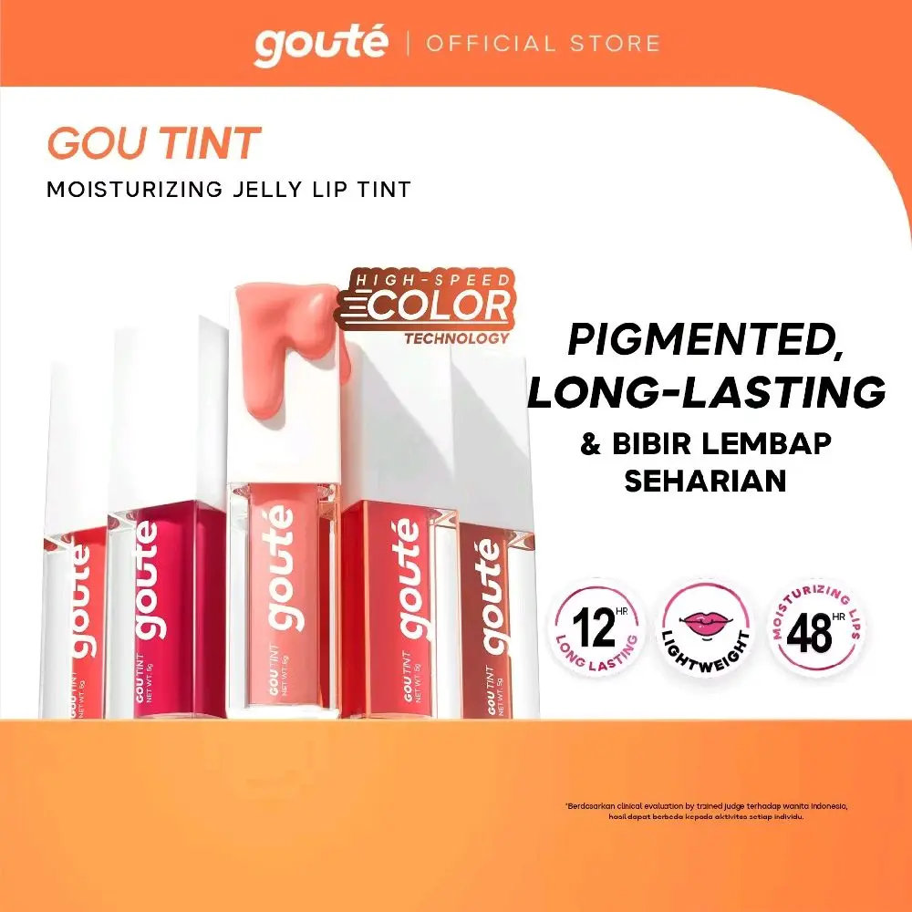 GOUTÉ Goutint Moisturizing Jelly Lip Tint Long Lasting 12H