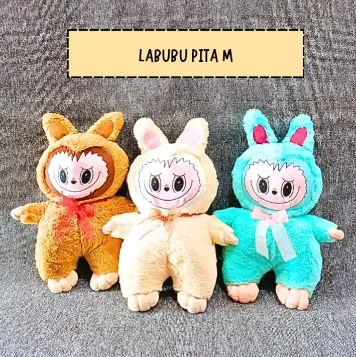 BONEKA LABUBU/LABUBU VIRAL/BONEKA LABUBU BAHAN SUPER LEMBUT/BONEKA BLACKPINK/BONEKA LABUBU MURAH BERKUALITAS