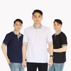 liso wear - Paket Hemat 3 Pcs Polo Shirt Polos Kerah Pria Baju Atasan Seragam Polo Casual Pendek