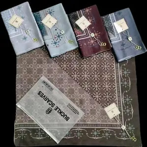 PAKET USAHA BUCKLE SCARVES MOTIF LOGO POUCH DAN "POUCH BARU"