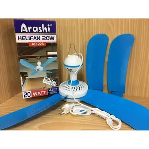 Arashi Helifan AR 228 Kipas Angin Gantung 15W / 20W / 30W / 35W / 40W / 45W Original Helifan By Arashi