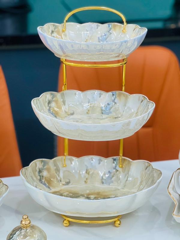  Kệ Hoa Quả Kệ Bánh Kẹo Khay Đựng Hoa Quả Cao Cấp Vân Đá Bền Đẹp Tiện Lợi Phù Hợp Mọi Không Gian. 