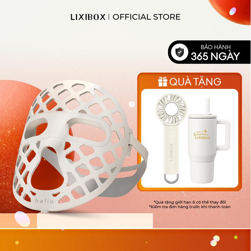 [KOL] Mặt Nạ Chăm Sóc Da Hỗ Trợ Cải Thiện Da Halio PureGlow Ultralite Silicone LED Face Mask