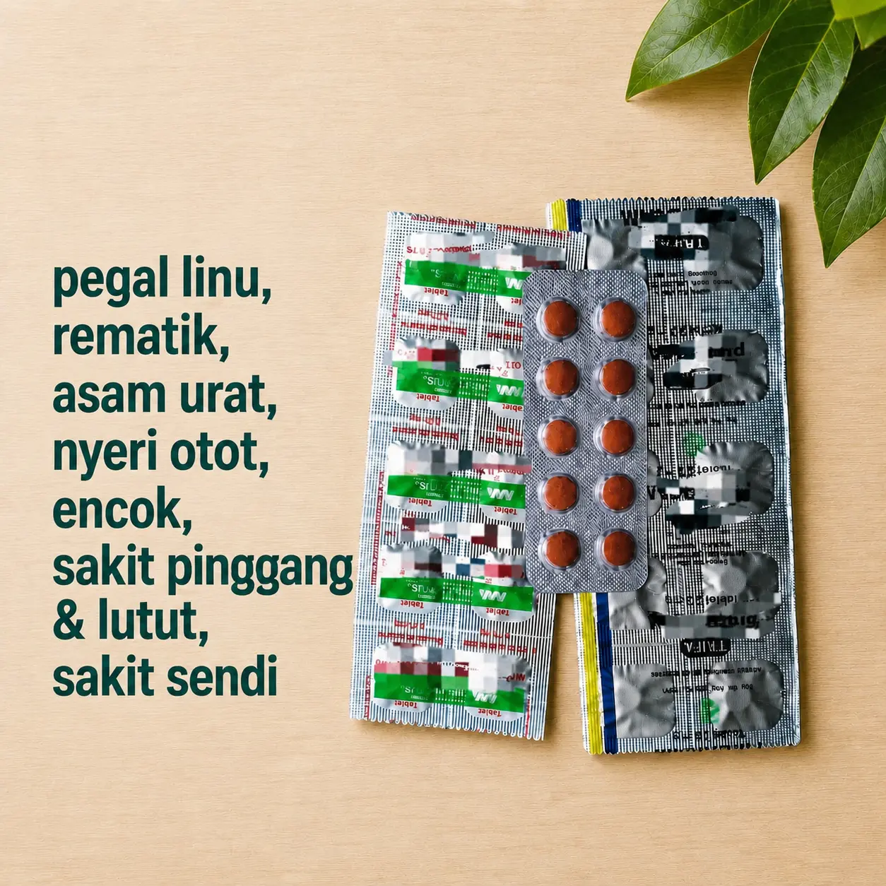 Suplemen Kesehatan Untuk Pegal Linu, Asam Urat, Nyeri Sendi, Rematik, Sakit Pinggang, Encon, Sakit Lutut, Nyeri Otot, dll - Pain Relief