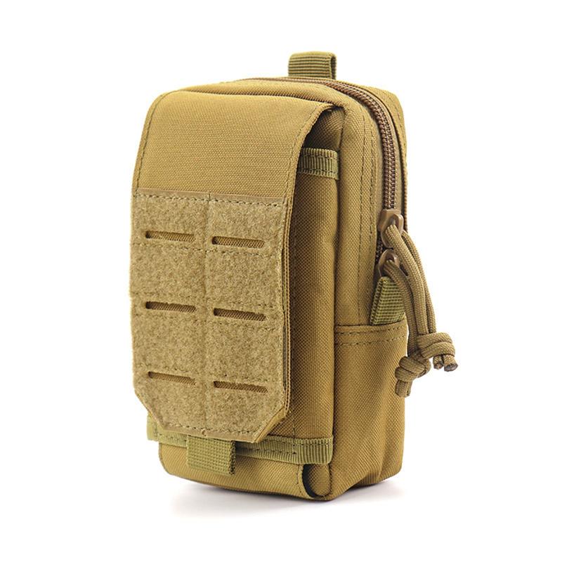 Product Introduction of Waist Bags Men's Outdoor Casual Waist Pack Coin Purse Mobile Phone Case nylon Work Waist Case Bag Army Military EDC Small Bag 17