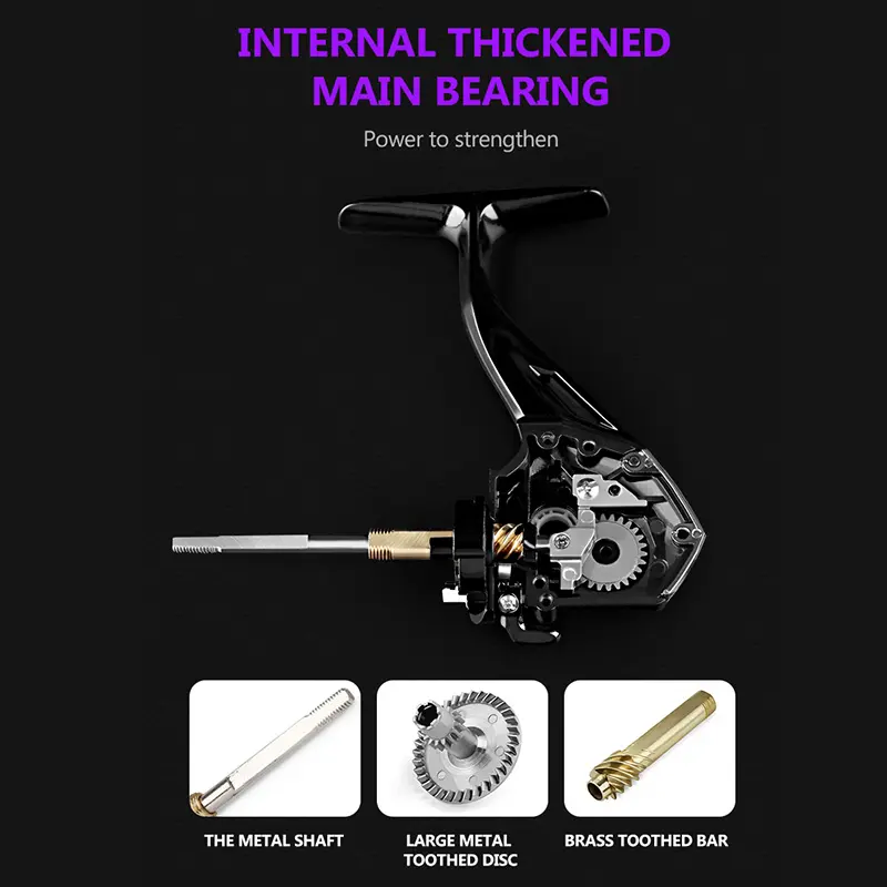 【Ready Stok】 Reel Pancing Ril Pancing Pul Besi Reel Pancing Besi Full Besi Tarikan Gagang Logam Spul CNC Air Asin Rol Gulung Gulungan Senar Pancing Reel Katrol Pancing Full Besi Rill Murah Dan Kuat 4